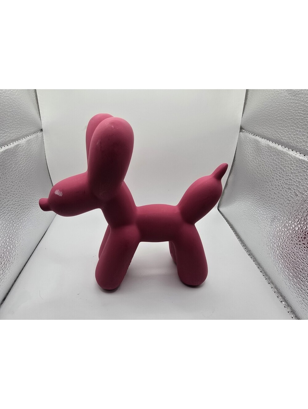 Three Hands Corp Pink Balloon Dog Figurine Sculpture Statue Home Decor 63230